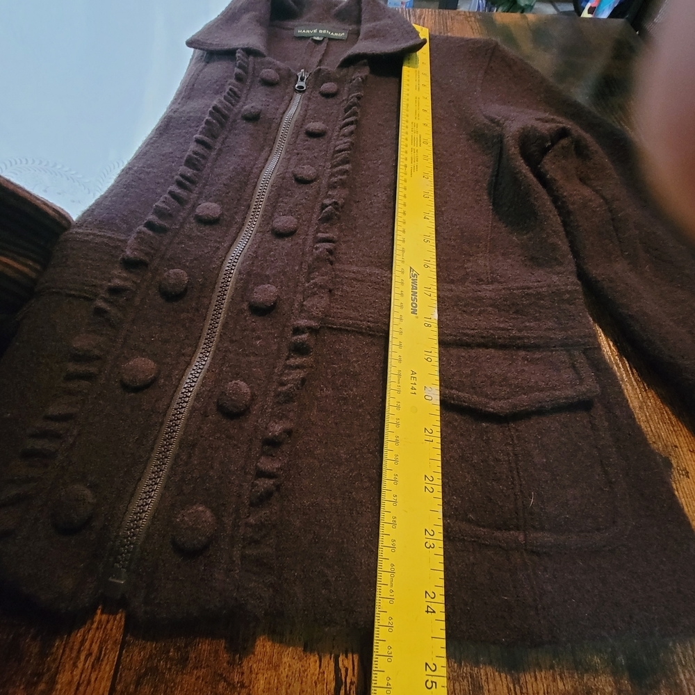 Harve Benard  100% Wool Women's Blazer - Picture 10 of 11